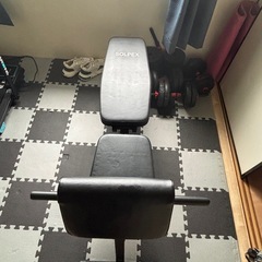 トレーニング器具 一式セット（ベンチ＋ダンベル40kg＋ルームランナー）の画像