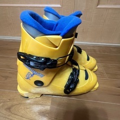 ジュニアスキー　ブーツ　ストックセット　の画像