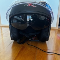 26-1-3 GXTジェットヘル インナーバイザー、スペアバイザー、ヘッドホン付の画像