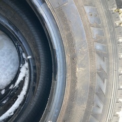 2022年ブリヂストンスタッドレス195/80/15LTの画像