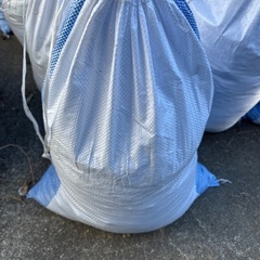 土嚢袋　土入りの画像