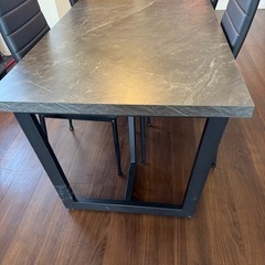 ダイニングテーブルセットほぼ新品 椅子セットの画像