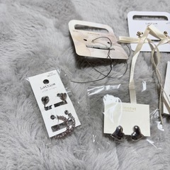 イヤリング 7個 まとめ売り イヤーカフ リボン アクセサリー セットの画像