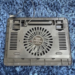 ノートパソコン用冷却パッド  メッシュ ブラックの画像