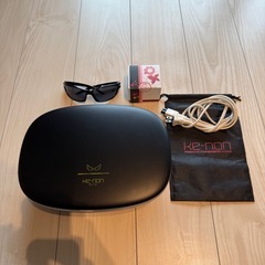 【8.6J】ケノン 脱毛器｜美顔カートリッジ未使用｜付属品完備 の画像