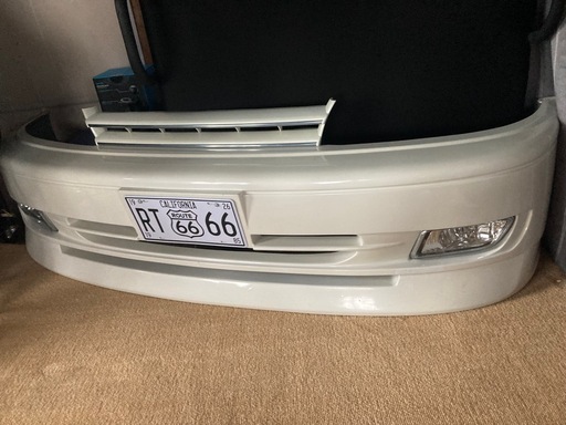 gvb grb ナンバー取付部スムージング加工済 純正後期バンパーの通販は