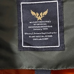 MA-1フライトジャケット　Lサイズ　ミリタリー　　の画像