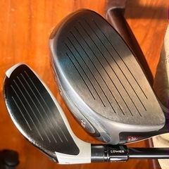 ★値下げ★PRGR nabla IDドライバー、テーラーメイドR11 3番ウッドの２本セットの画像