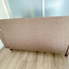 ソファ/2人掛け/茶の画像