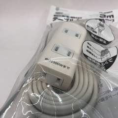 【新品・未開封】ナフコ テーブルタップ3m 3個口の画像