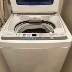 差し上げます　洗濯機　の画像