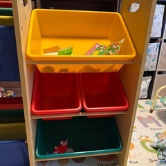 おもちゃ入れ　の画像