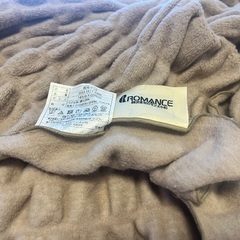 通販生活でバカ売れ｜ヒートコットン®ケット（ロマンス小杉）発熱毛布 シングル 1500円の画像