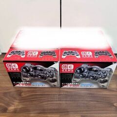 Nintendo Switch ワイヤレスコントローラー クリア 2種2個セットの画像