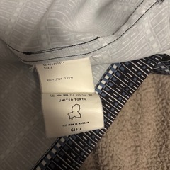 UNITED TOKYO　ジオメトリックオープンカラーシャツ　サイズ2の画像