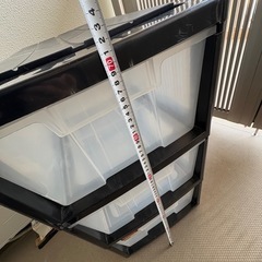 3段収納ケースの画像