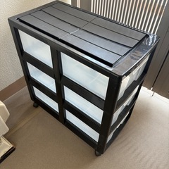 3段収納ケースの画像