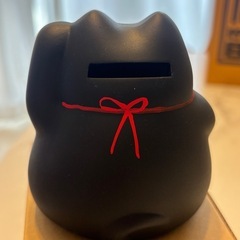 新品未使用　貯金箱　金運　まねきねこ　の画像