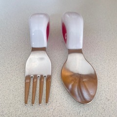 ドードル　スプーン　フォーク　おまけ付き 離乳食 ハサミの画像