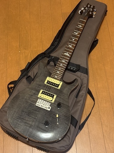 美品　PRS SE custom 24 Gray Black? ケース付き