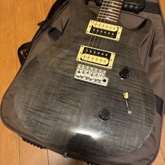 美品　PRS SE custom 24 Gray Black? ケース付きの画像