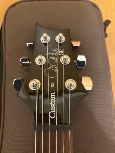 美品　PRS SE custom 24 Gray Black? ケース付き