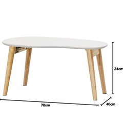折りたたみテーブル　アイリスオーヤマの画像