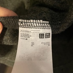 ユニクロ　ハーフコート　着用数回程度の画像