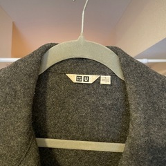ユニクロ　ハーフコート　着用数回程度の画像