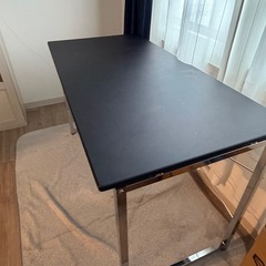ニトリ　デスク(N トリシア 120 BK)の画像