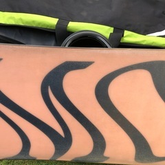 スノーボード　板　キャリーバッグ　セットの画像