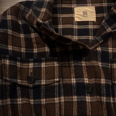 r•p•s 長袖チェック厚手シャツ　サイズM レディースの画像