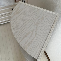 ⭐︎美品！カラーボックス　コーナーラック　白の画像