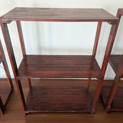 ニトリ　パインラック　幅61.5×奥行30×高さ82.8cmの画像