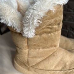 キッズ女の子用     ボアスノーブーツ20cmの画像