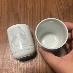 レトロ 猫ちゃん 湯のみの画像