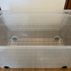 衣装ケース　2個セットの画像