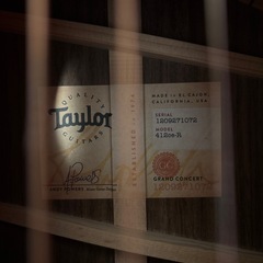 Taylor 412ce-R アコギの画像