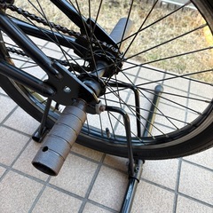 BMX 20インチ 自転車 マットブラック モアノ REIの画像