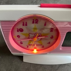 HELLO KITTY 置き時計の画像
