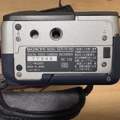 平成レトロ？　SONY デジタルビデオカメラ DCR-PC100の画像