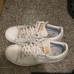 【取引先決定】adidas スタンスミス　メンズ25.5センチ　使用感ありの画像