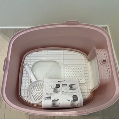 RAKU 猫トイレスコップ付の画像