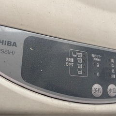 TOSHIBA 洗濯機の画像