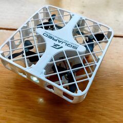 【中古動作確認品】GFORCE　SQUARED (スクワード) フルカバード ドローン White GB431の画像