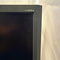 X193W bd   Acer 19インチワイドモニター ディスプレイ　中古の画像