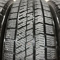 BS BRIDGESTONE BLIZZAK VRX2 155/65R14 14インチ スタッドレス 4本 21年製 バリ溝 ピクシスエポック N-WGN ekクロス アルト等　(STI096)の画像