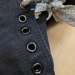 黒　スニーカー　23.5cmの画像