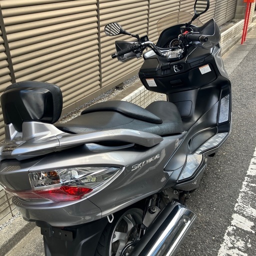 スカイウェイブ CJ46Aリミテッド250cc 自賠責R13年1/5まで付いてます(約5年)