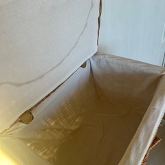 【四個セット】カゴ 木 蓋付き の画像